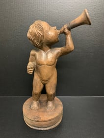 Carved Wood Angel