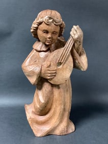 Carved Wood Angel