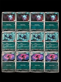 Pokemon Trading Card Destined Rivals Set Lot of 12 Cards