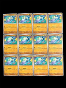 Pokemon Trading Card Pldea Evolved Set Lot of 12 Cards GLIMMET 124/193