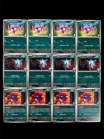 Pokemon Trading Card Destined Rivals Set Lot of 12 Cards