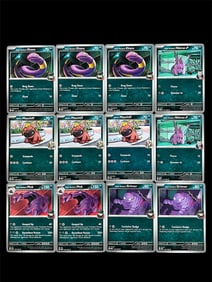 Pokemon Trading Card Destined Rivals Set Lot of 12 Cards