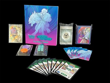 Pokemon TCG Journey Together 63 Pcs. Assorted Base Card, ETB box includes Accessories and More