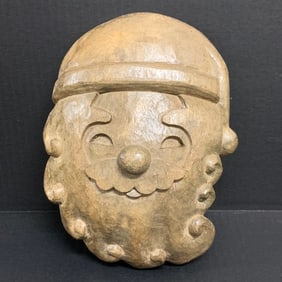 Santa Claus Wall Sculpture