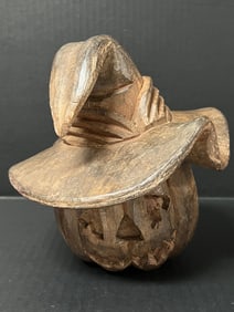 Jack o Lantern Pumpkin Sculpture