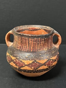 Chinese Art Painted Pottery Jar