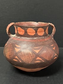 Chinese Art Painted Pottery Jar