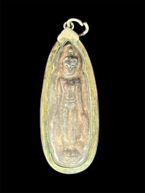 Southeast Asian Amulet Medal Pendant