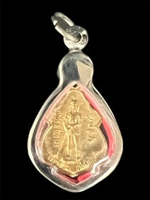 Southeast Asian Amulet Medal Pendant