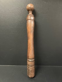 African Art Tanzania Wooden Staff