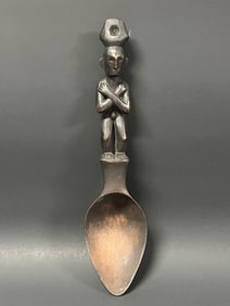 Philippine Tribal Art Ifugao Carved Wooden Spoon