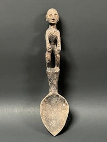 Philippine Tribal Art Ifugao Carved Wooden Spoon