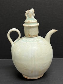 Porcelain Celadon Qing Bai Tea Pot