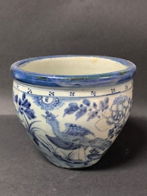 Porcelain Blue and White Incense Burner