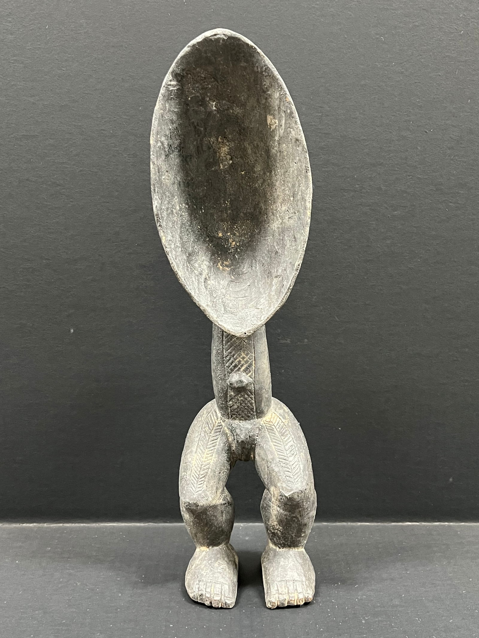 Carved Wood Dan Spoon (1 of 9)