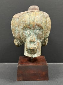 Fang Head Sculpture