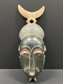 Baule Wood Face Mask