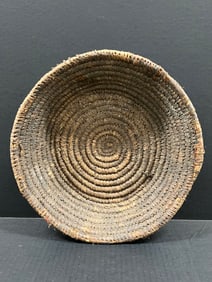 Nigerian Handmade Rattan Woven Basket