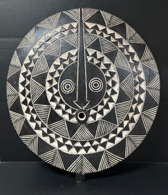 Large Burkina Faso Bwa Sun Mask