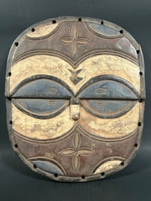 Carved Wood Teke Mask