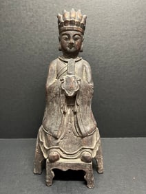 Chinese Art Bronze Buddha Statue