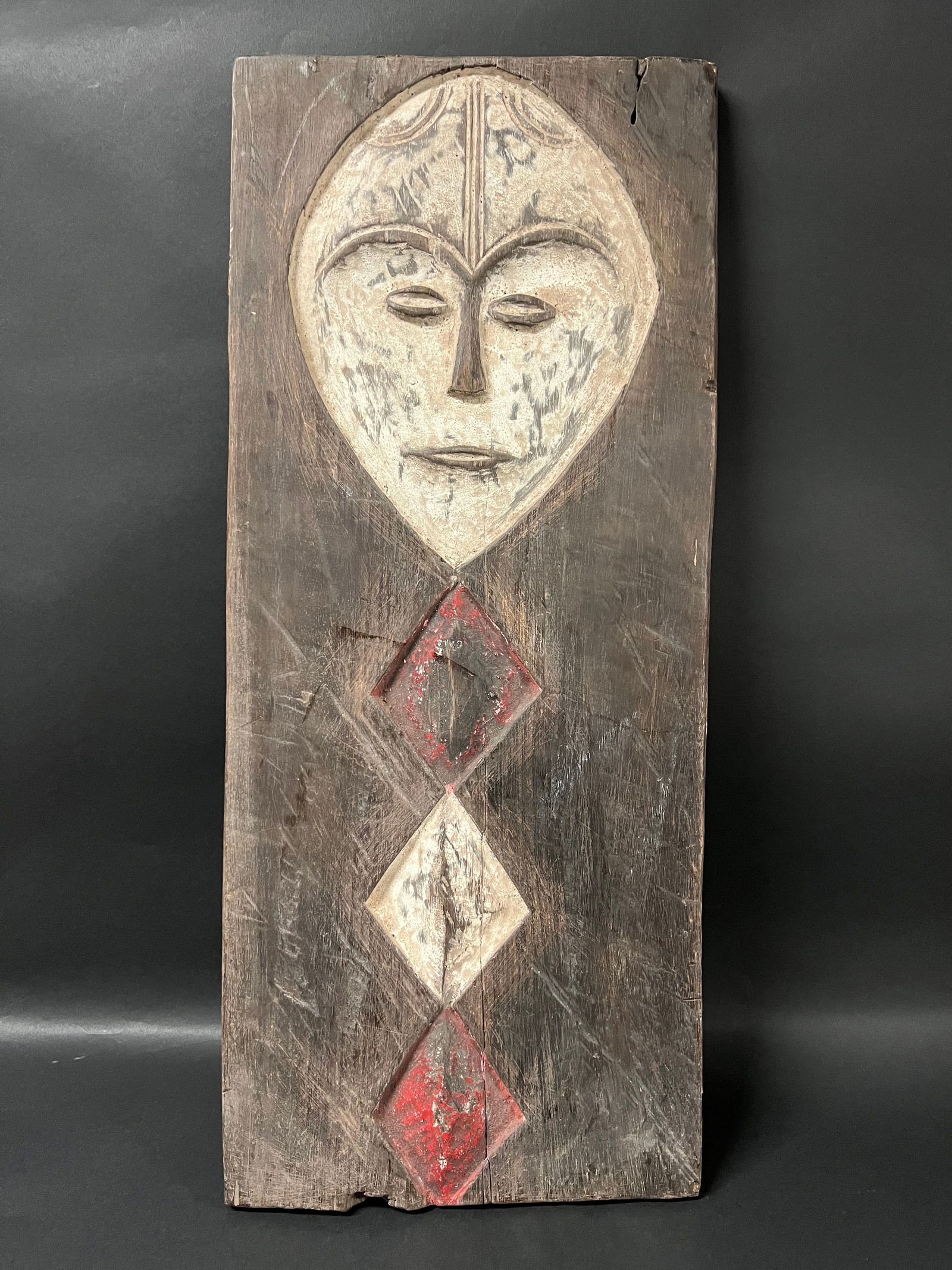 Carved Wood Fang Door (1 of 6)