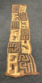 Handwoven Kuba Cloth