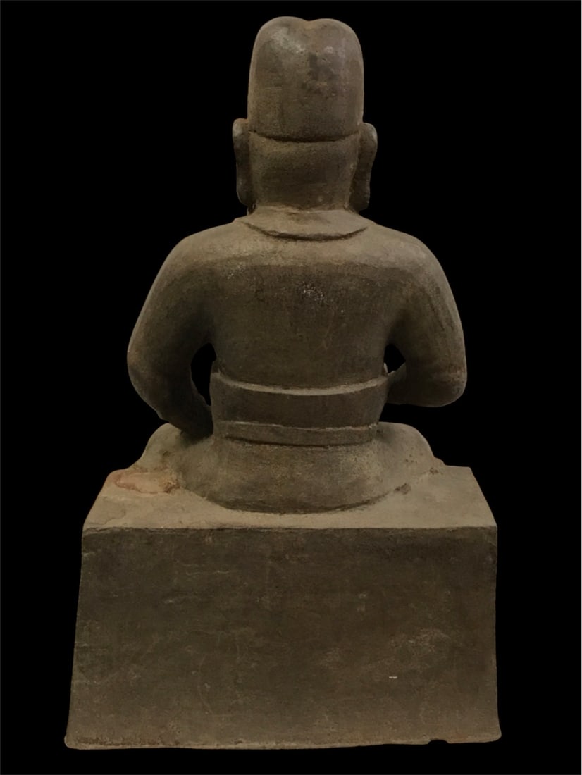 Cast Iron Warrior Statue - 2