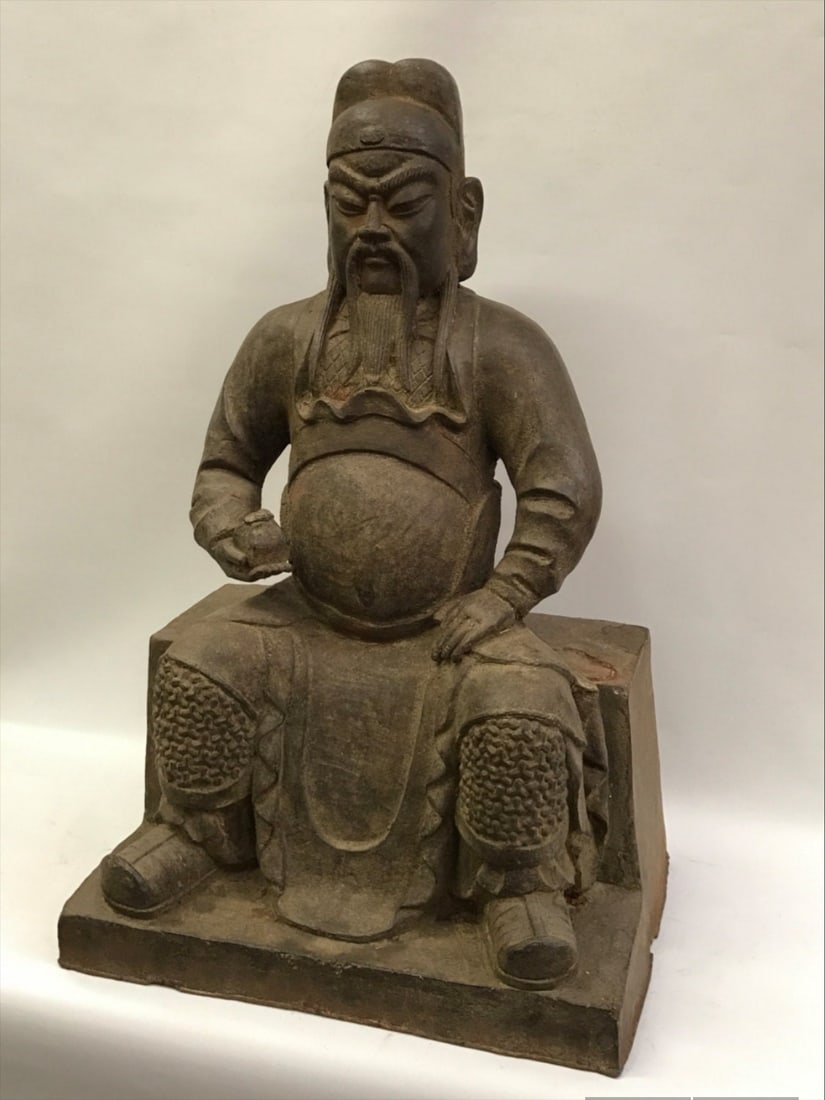 Cast Iron Warrior Statue - 5