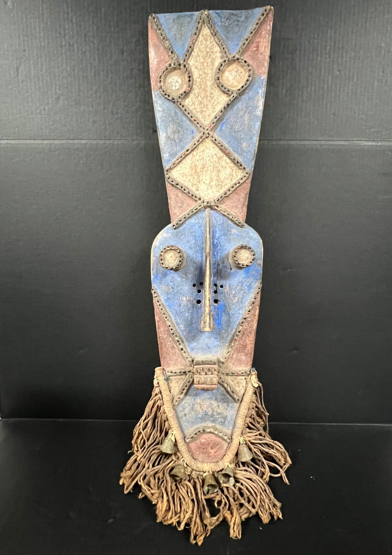 Carved Wood Grebo Mask (1 of 9)