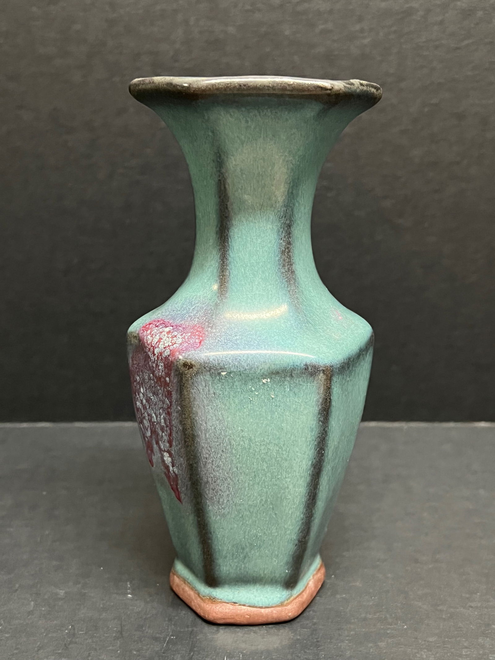 Porcelain Jun Ware Vase - 3