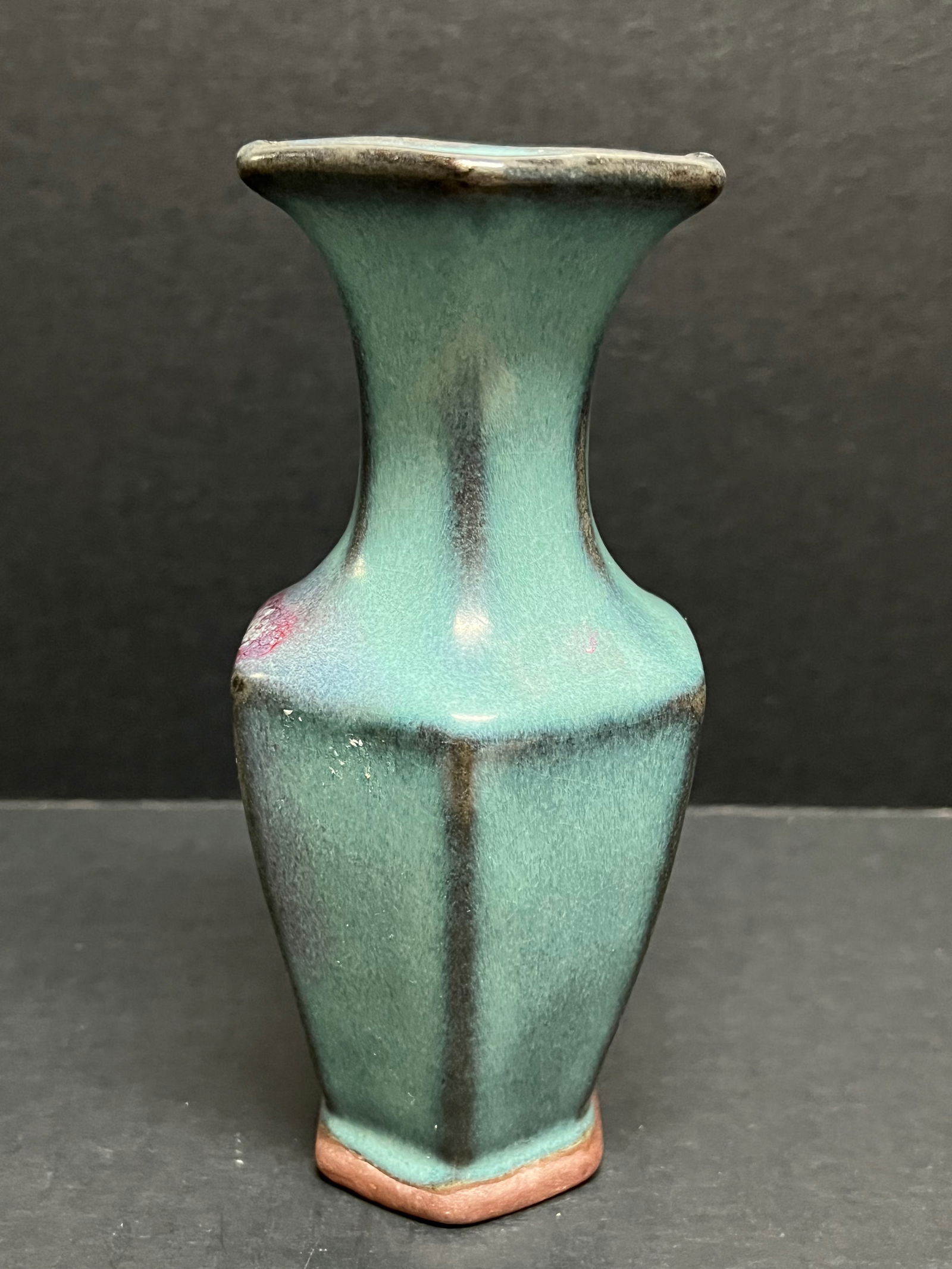 Porcelain Jun Ware Vase - 4