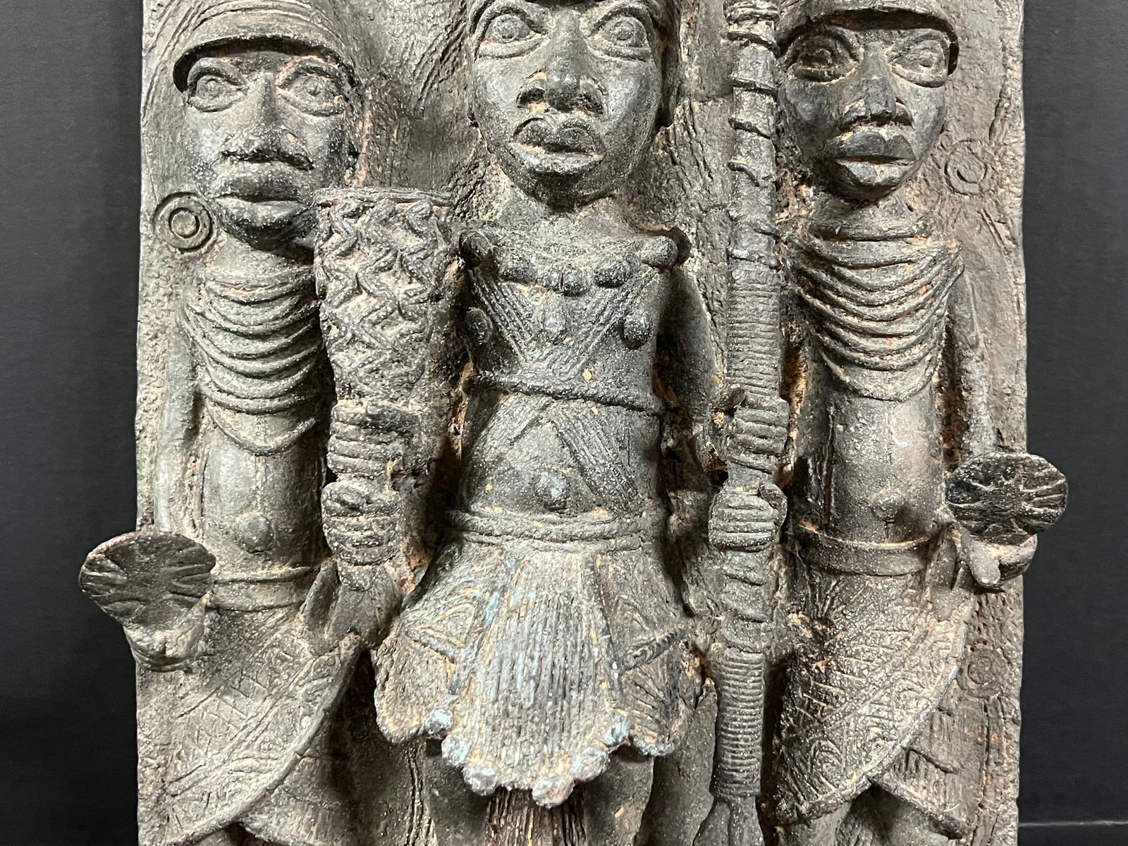 Benin Bronze Plaque - 3