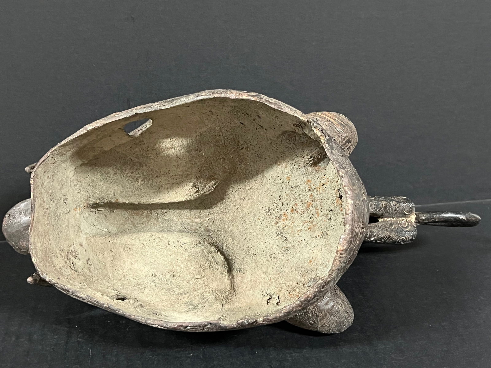 Benin Bronze Leopard Head - 10