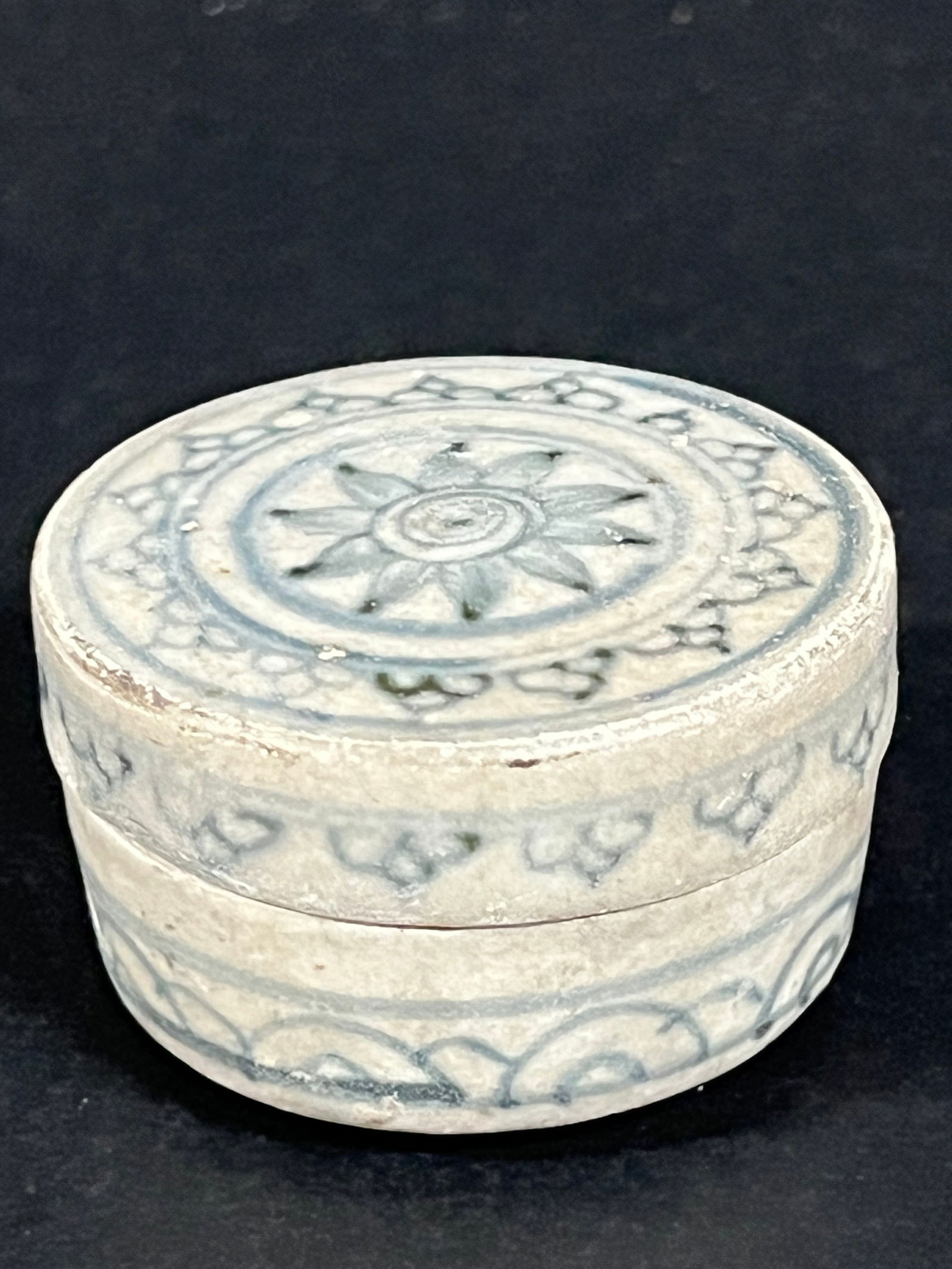 Blue and White Pillbox (1 of 7)