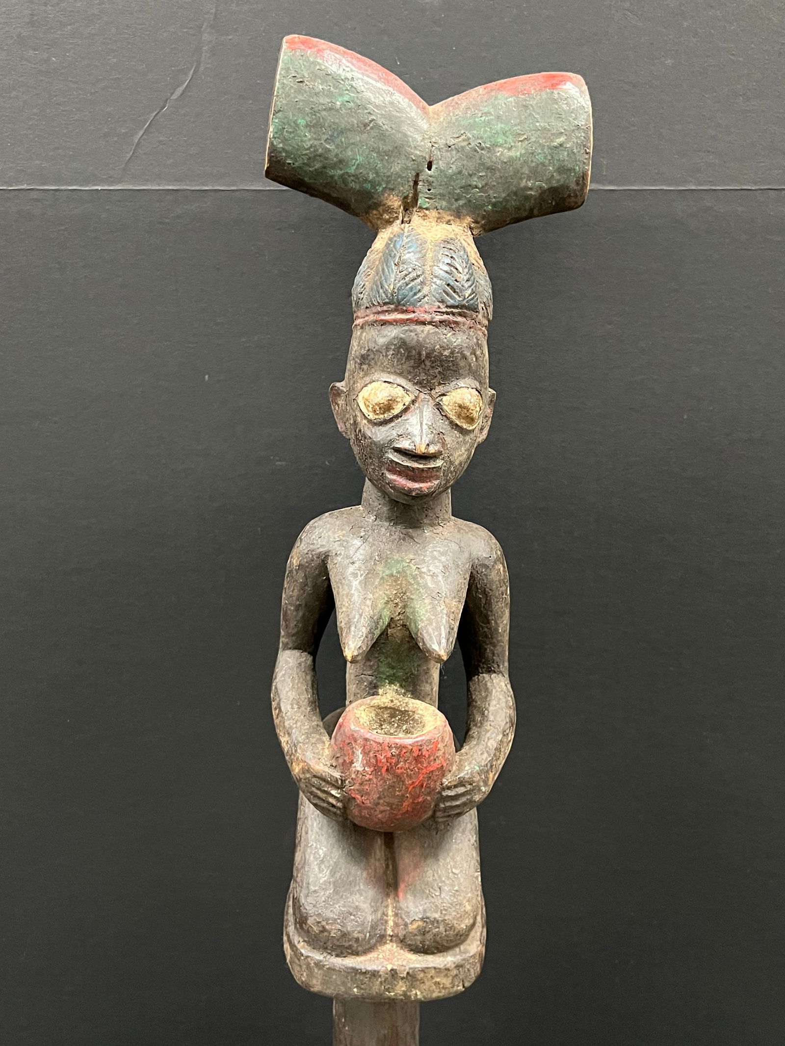 Yuroba Shango Statue - 2