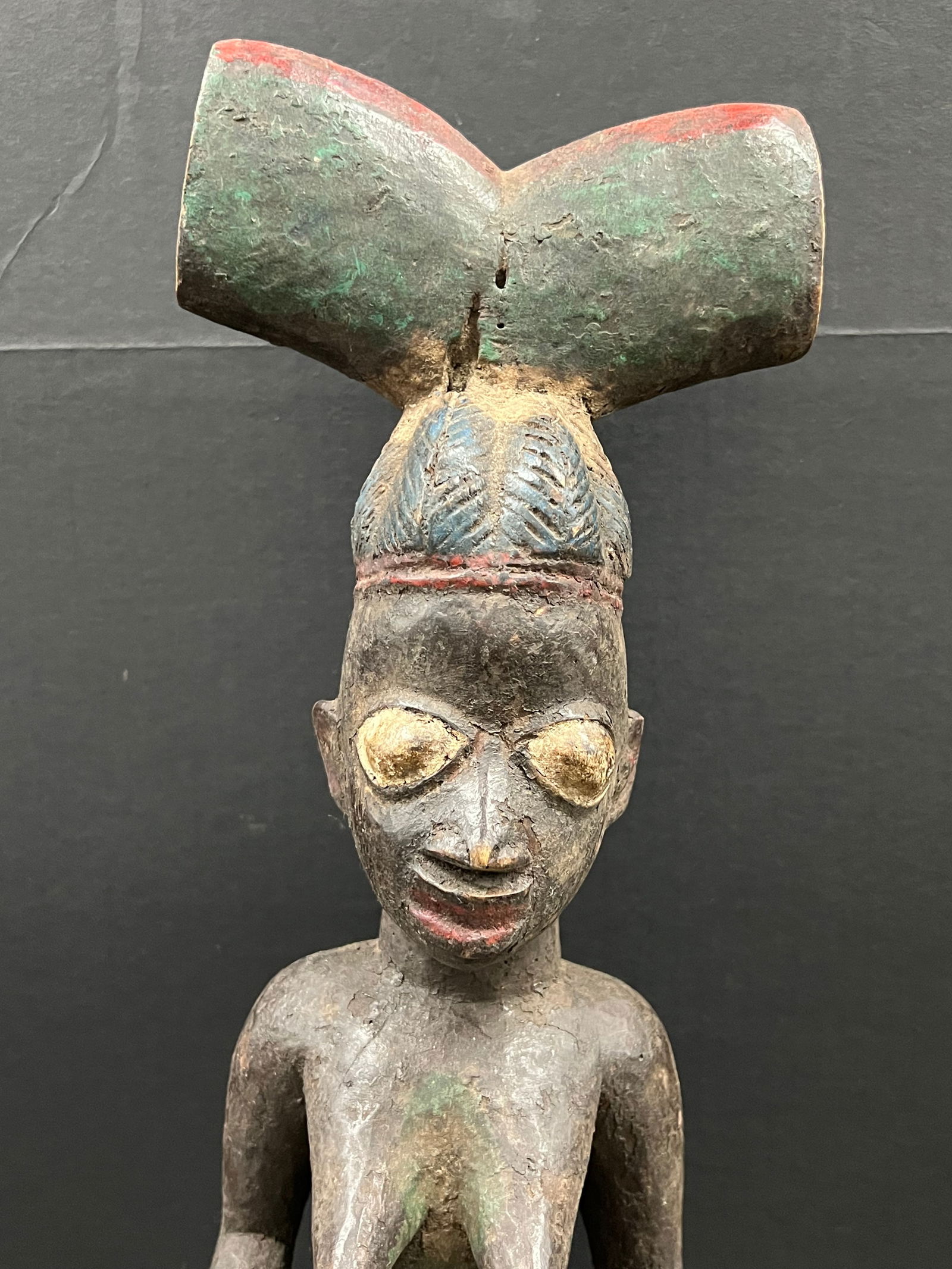 Yuroba Shango Statue - 3