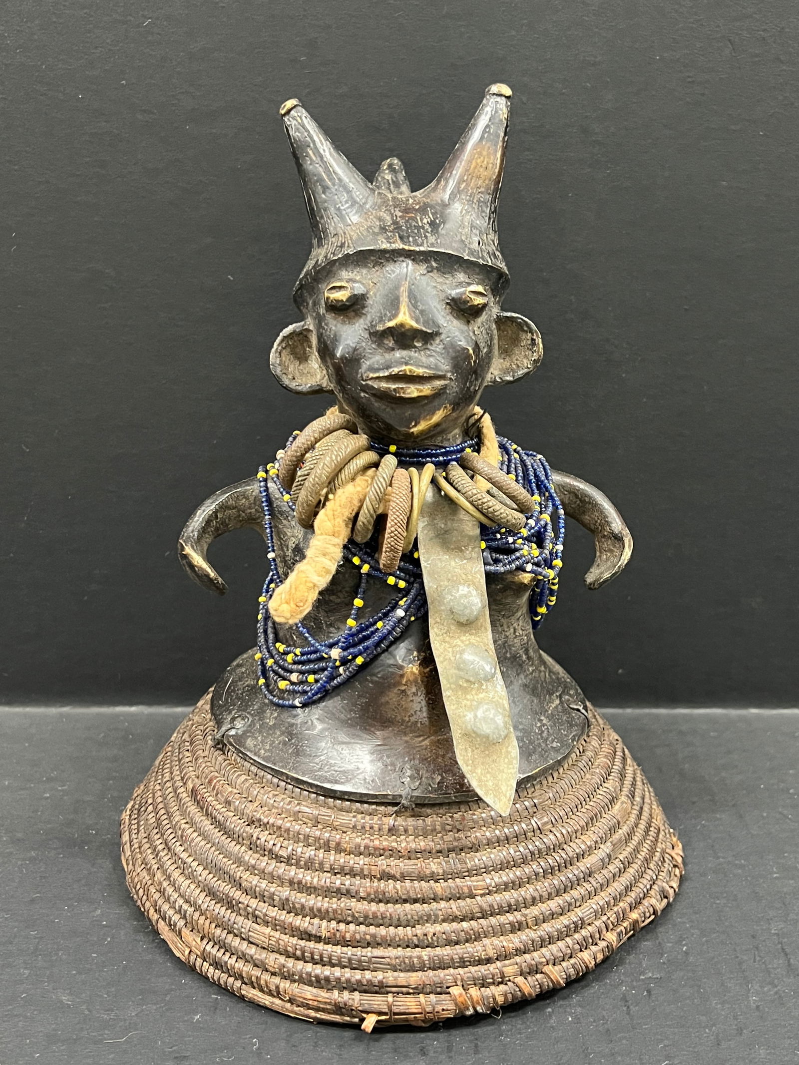 Benin Bronze Headdress (1 of 6)