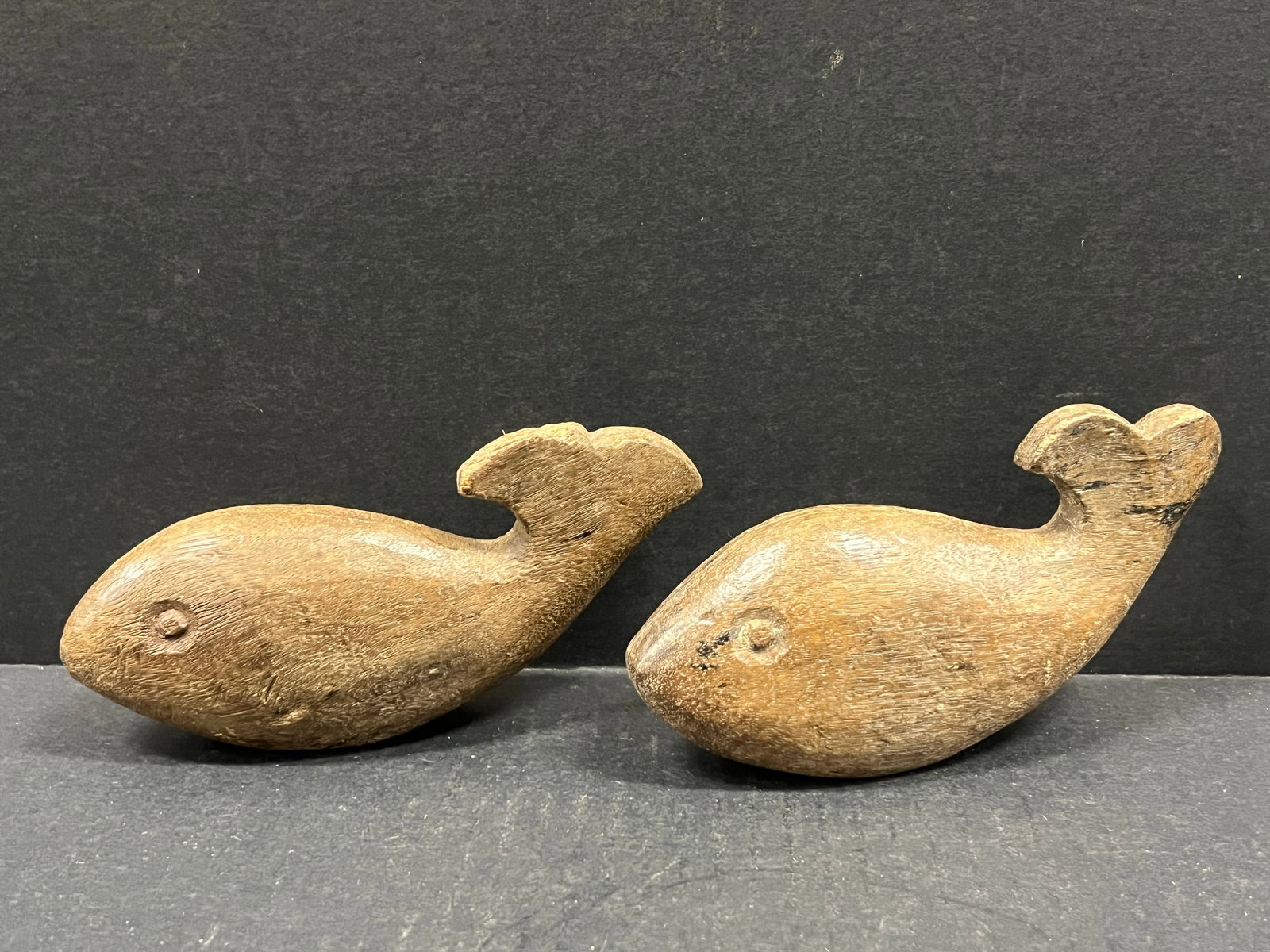 Pair of Whale Sculpture (1 of 6)