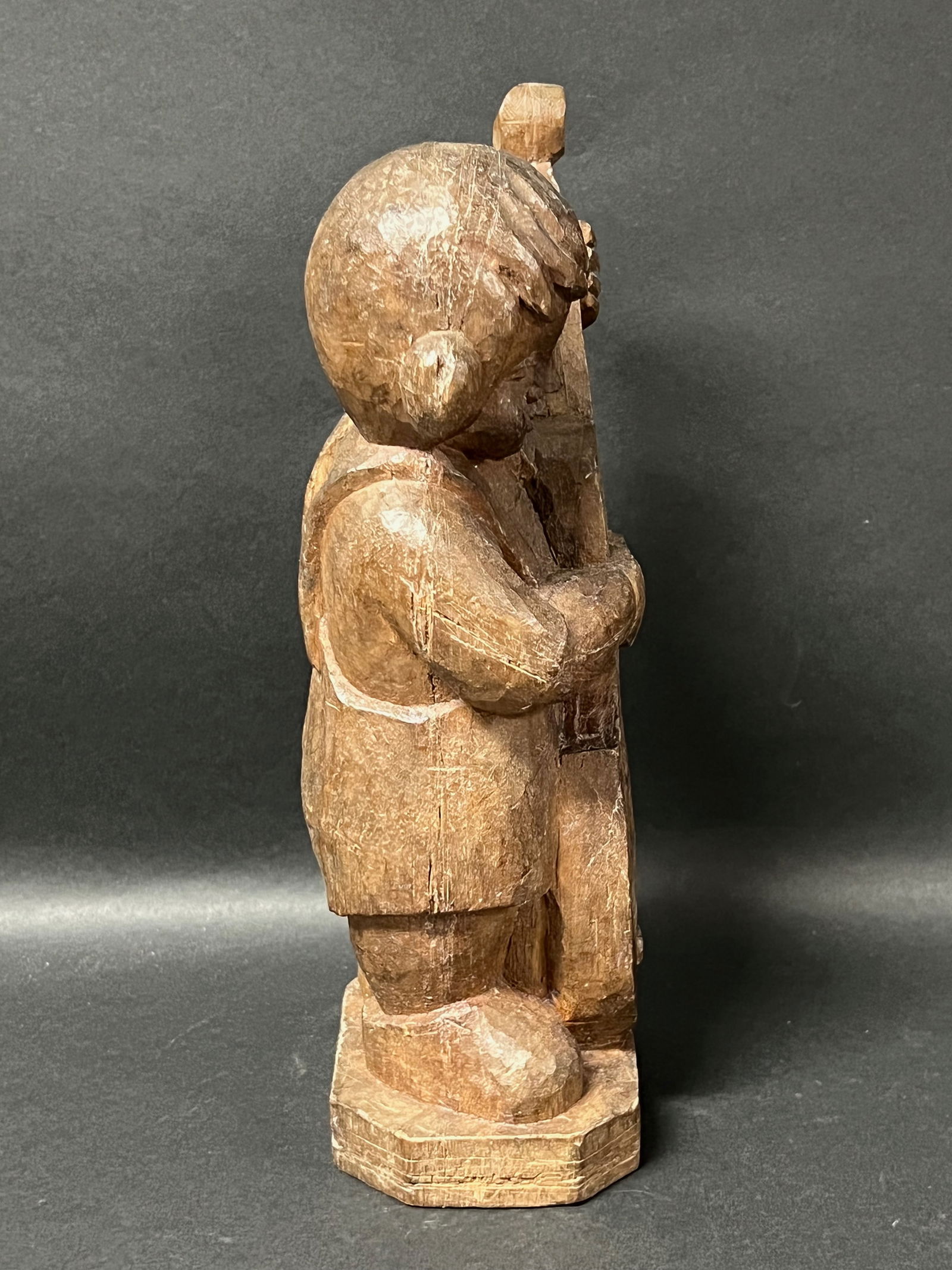 Boy Playing Cello Sculpture - 4