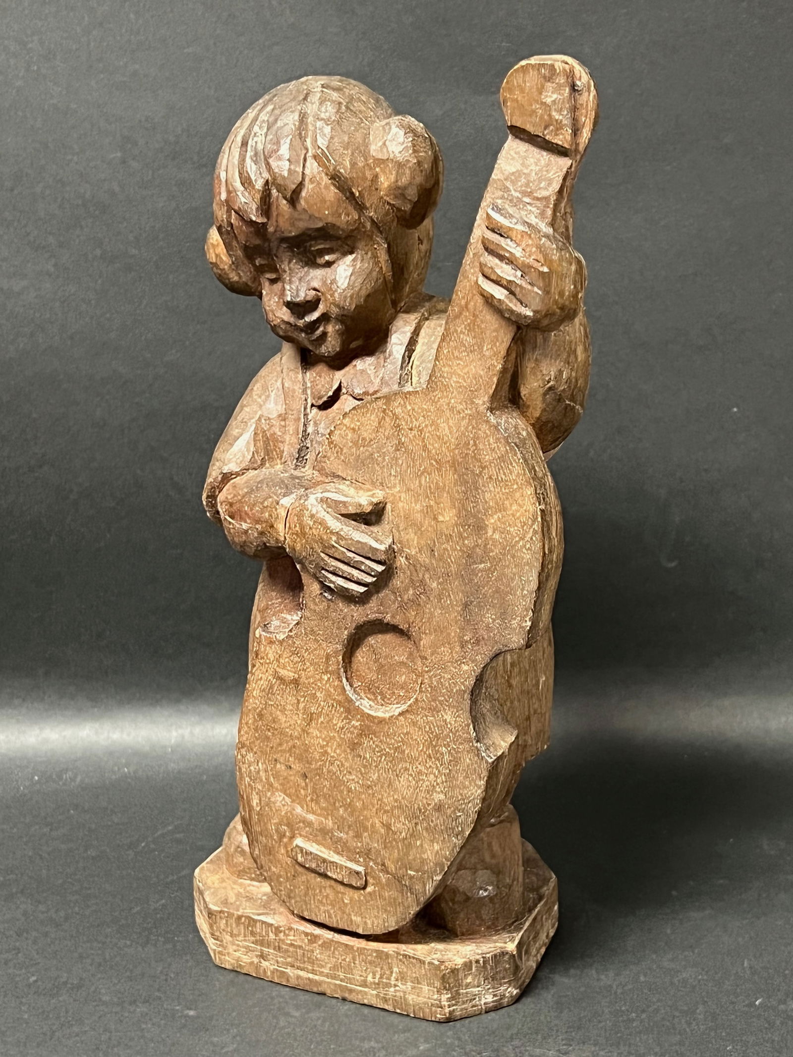 Boy Playing Cello Sculpture - 5