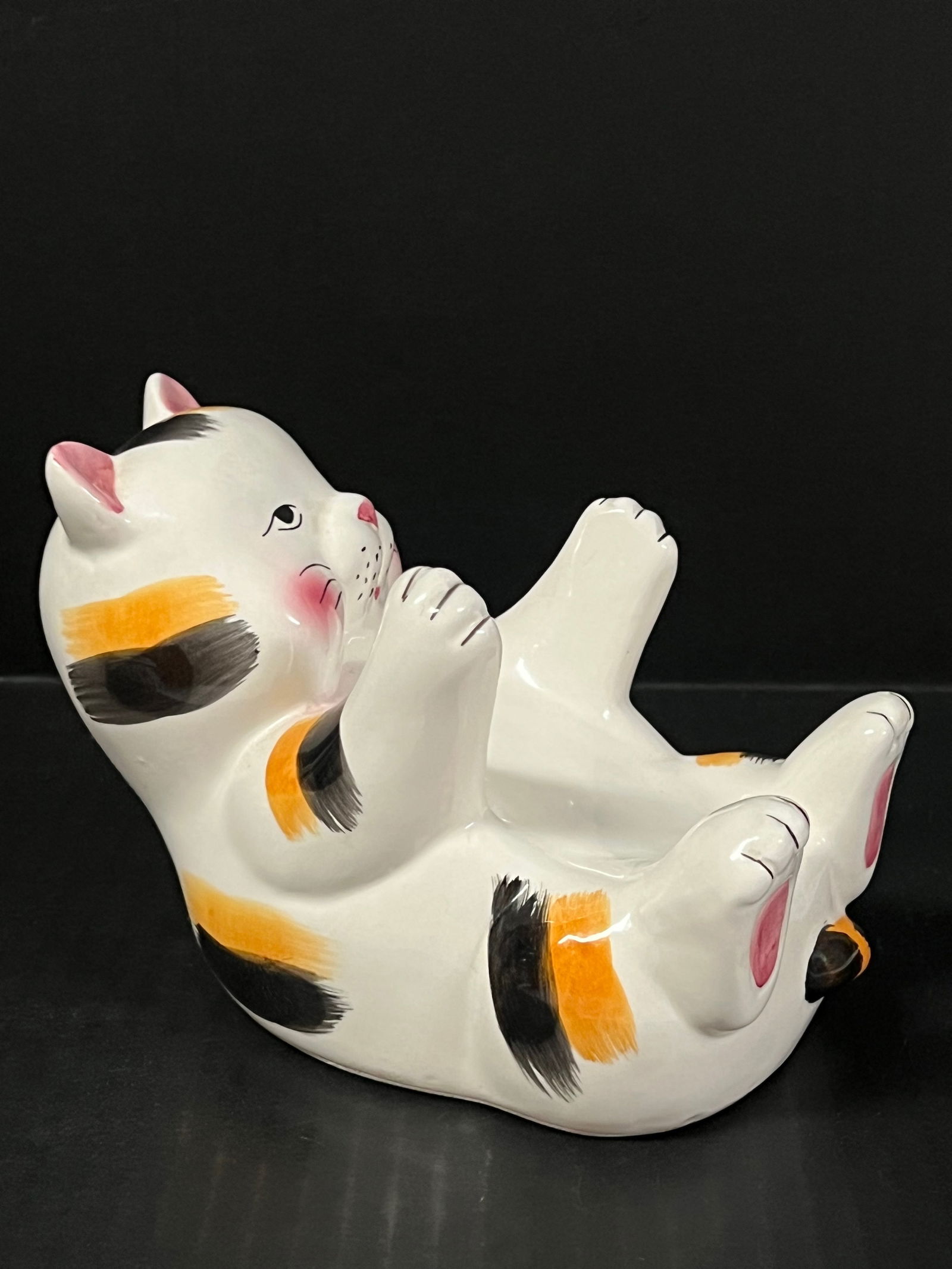 Ceramic Cat Sculpture - 3