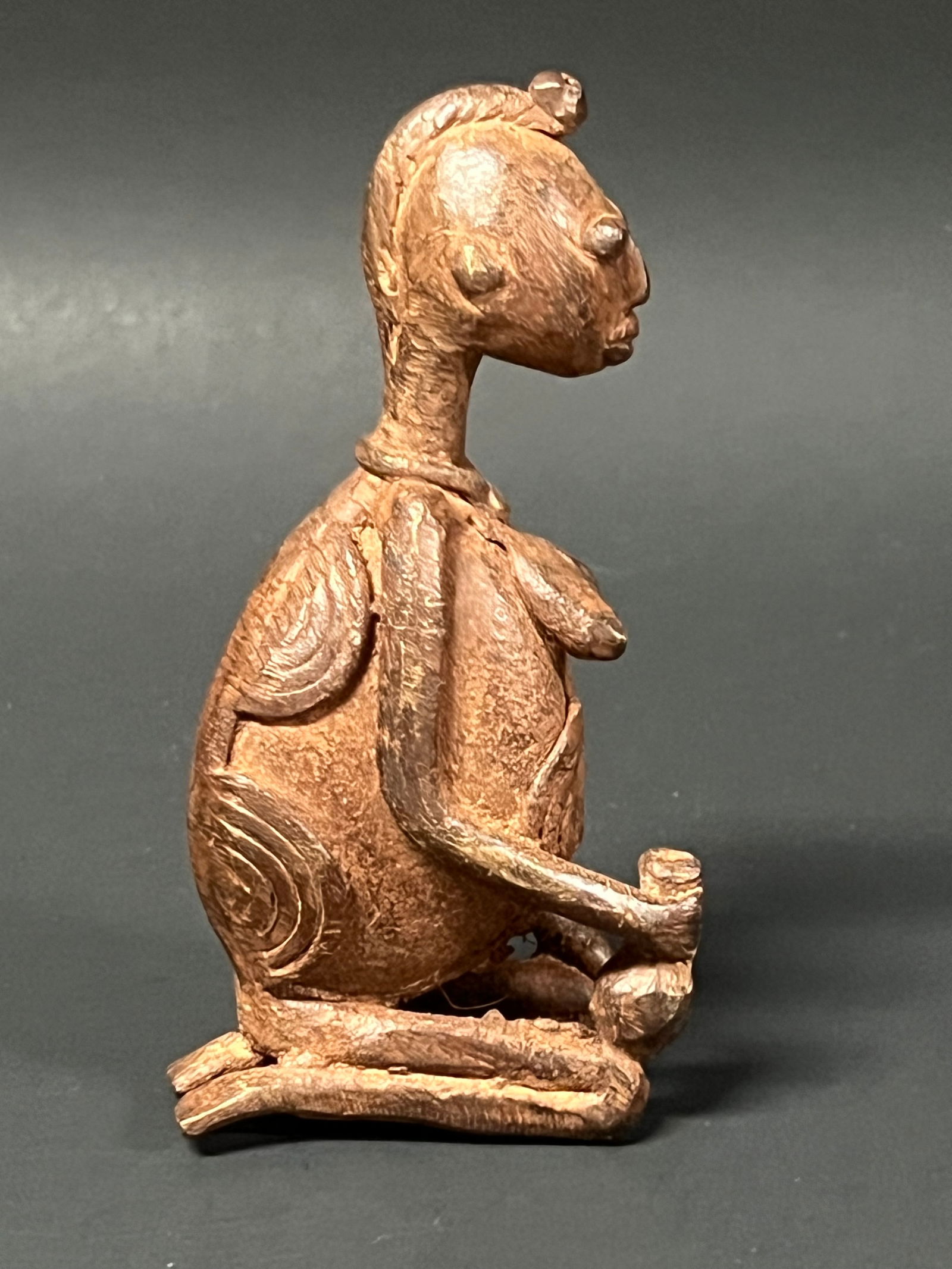 Dogon Bronze Statue - 3