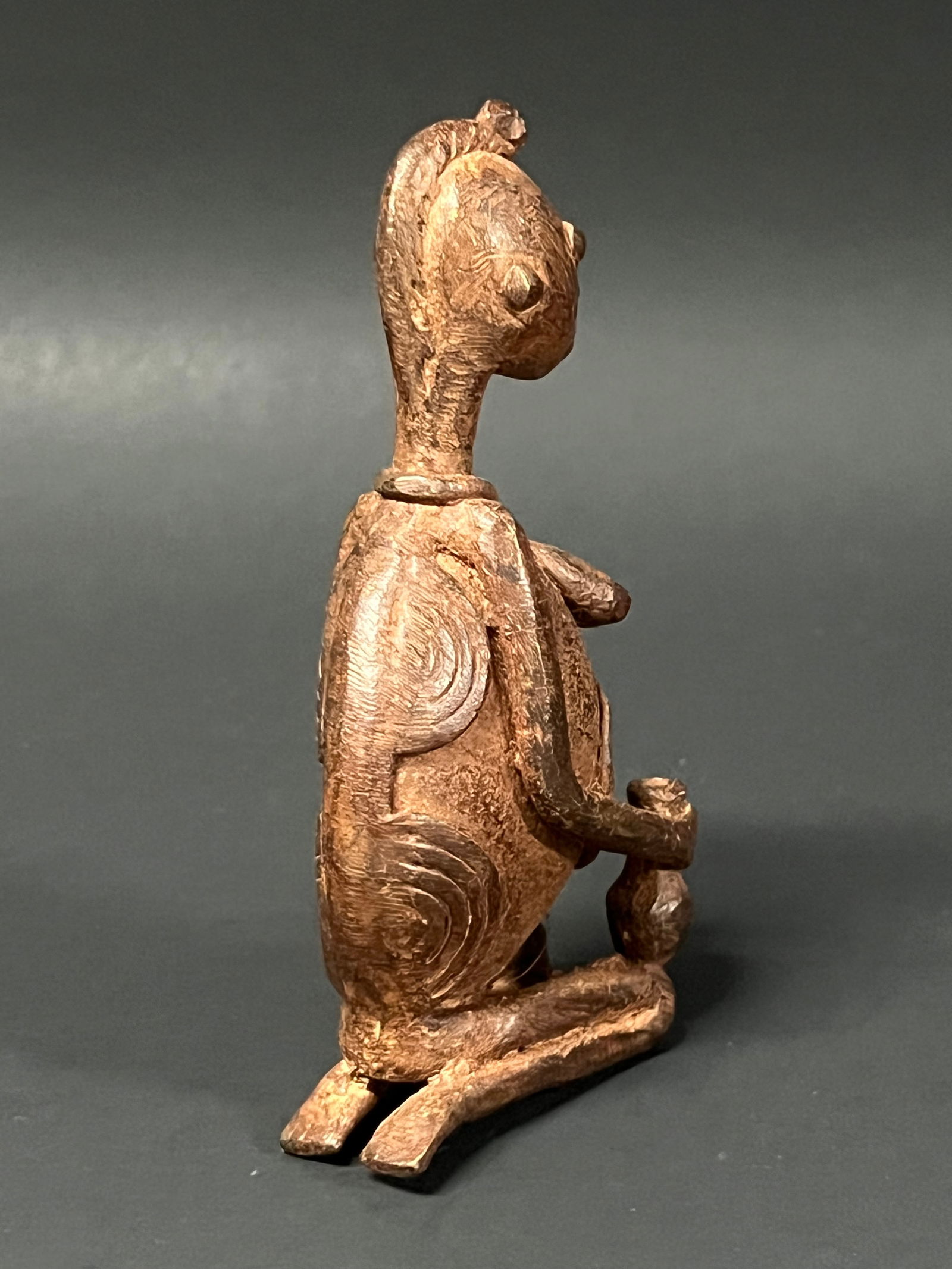 Dogon Bronze Statue - 6