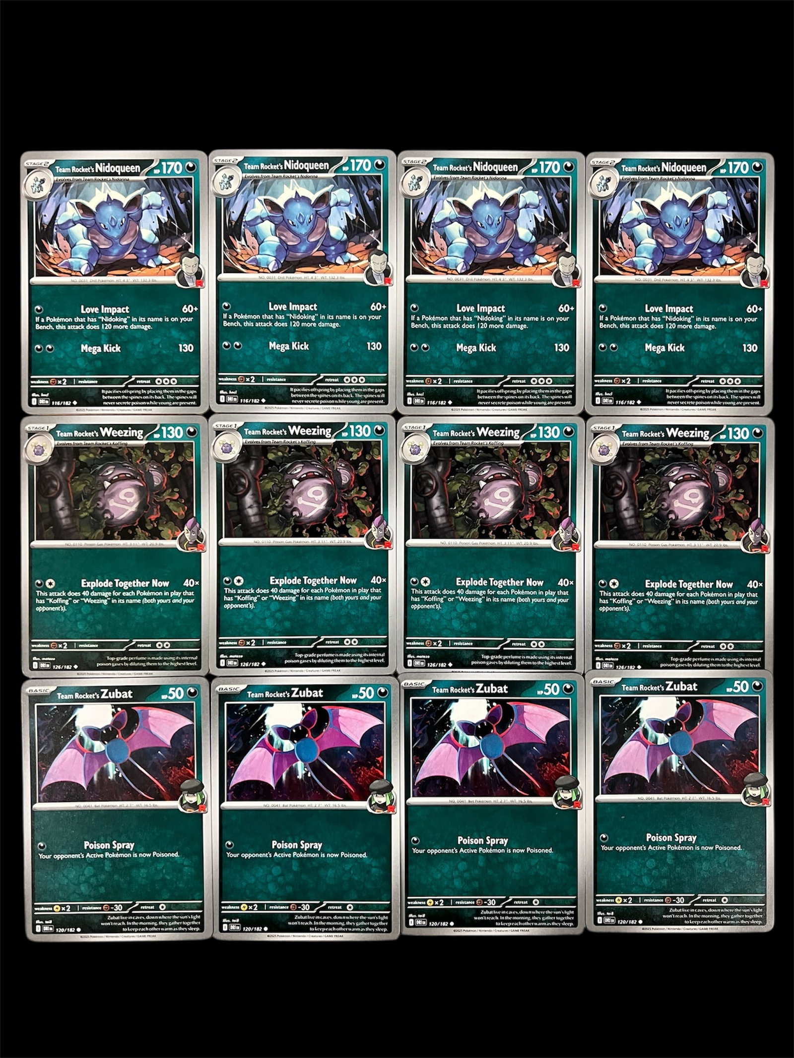 Pokemon Trading Card Set of 12 (1 of 2)