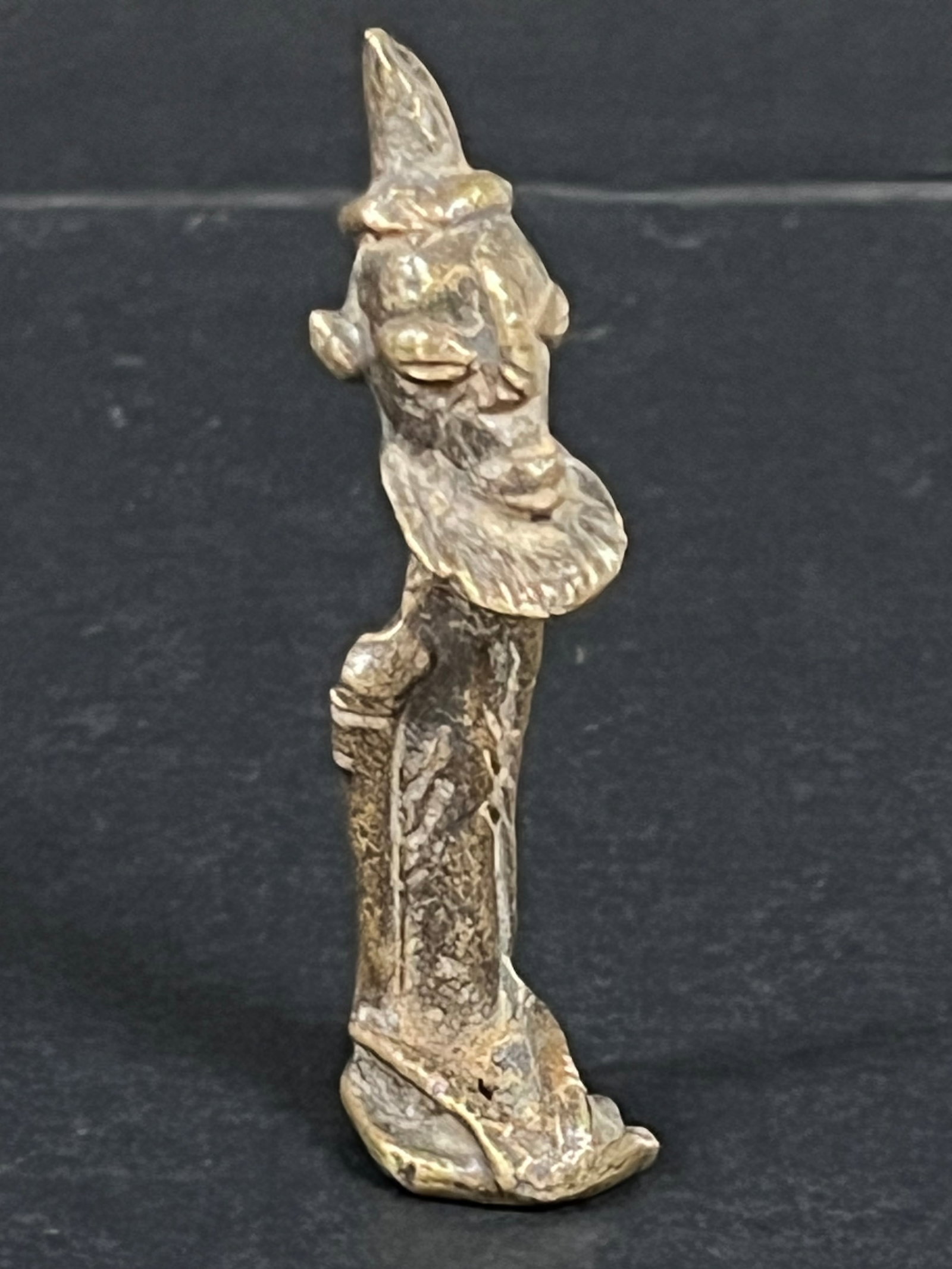 Dogon Bronze Miniature Statue - 3