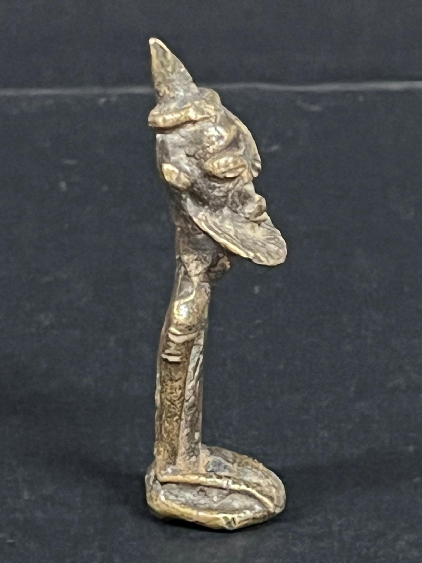 Dogon Bronze Miniature Statue - 4