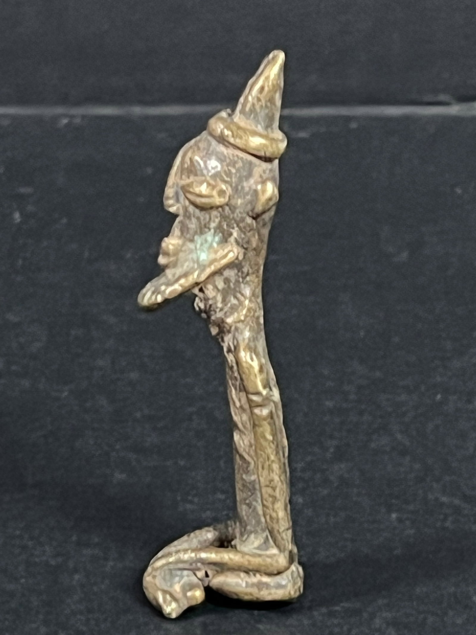 Dogon Bronze Miniature Statue - 6
