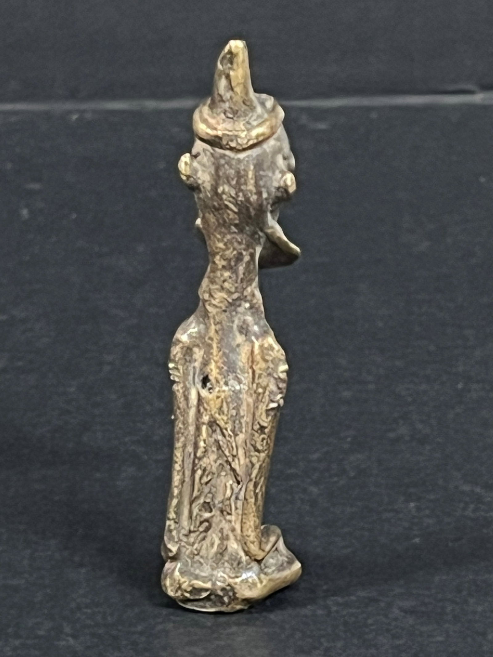 Dogon Bronze Miniature Statue - 7