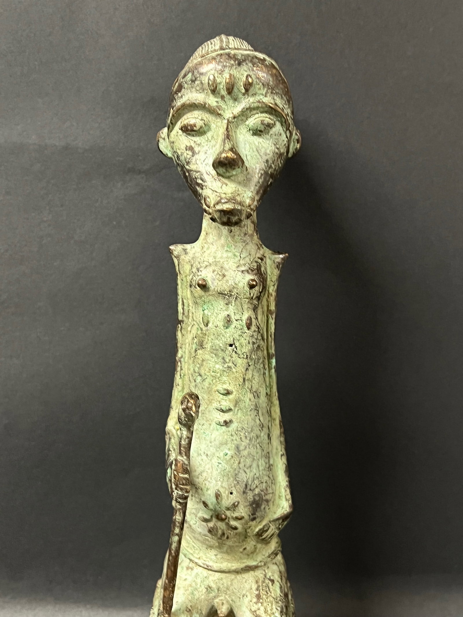 Bronze Baule Statue - 2